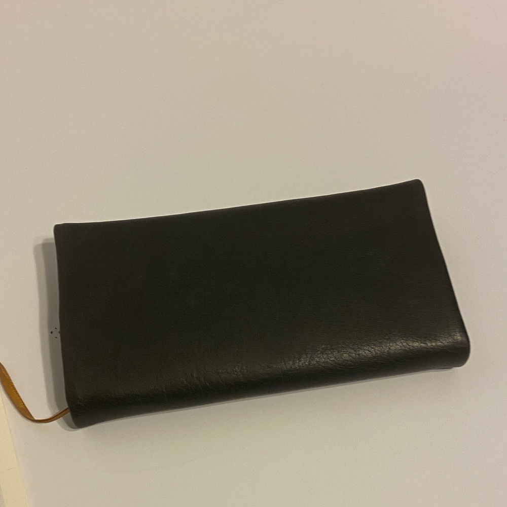 Matt & Nat vegan Classic Black long Wallet Clutch - Picture 5 of 14